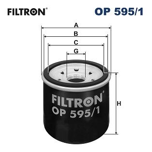 FILTRON YAĞ FİLTRESİ MAZDA 6 GJ 2.0 SKYACTİV-G 165HP 02/13- PE0114302 OEM: PE0114302 - FILTRON OP595.1 kodlu oto yedek parça görseli