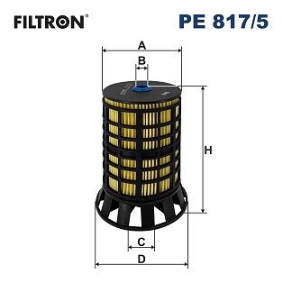 FILTRON YAKIT FİLTRESİ FIAT DUCATO 15 PEUGEOT BOXER 15 CITROEN JUMPER 15 2.0D MTJ 2.2D MTJ OEM: 77368658-77368556-1674210980 - FILTRON PE817.5 kodlu oto yedek parça görseli