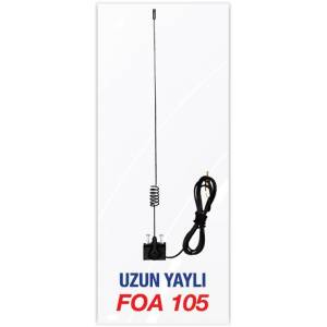 FLAS-ANTEN OLUK ANTENİ UZUN YAYLI ÜNİVERSAL  - FLAS FOA105 kodlu oto yedek parça görseli