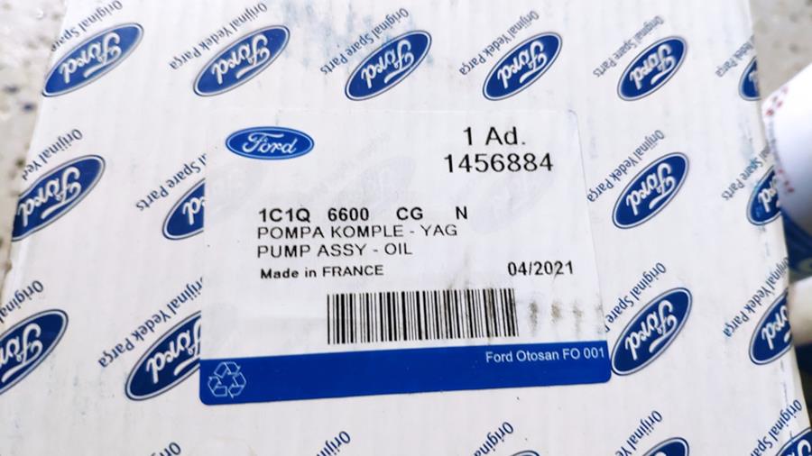 FORD- YAĞ POMPASI BOXER III-JUMPER III-DUCATO III 06 2.2 HDI P22DTE EURO 4 TRANSİT V184 01 06 2.2 TDCI TRANSIT V347-V348 2.4 TDCİ 06 11 A.ÇEKER 1C1Q6600CG-1456884-1001.E9 OEM: 1C1Q6600CG-1456884-1001.E9 - FORD 1C1Q6600CG kodlu oto yedek parça görseli