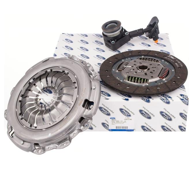 FORD- 3 LÜ DEBRİYAJ SETİ BASKI DİSK RULMAN TRANSİT CONNECT 1.8TDCI 75-90PS 03-13 OEM: 2T147C623GA-1901246-588004 - FORD 2T147C623GA kodlu oto yedek parça görseli