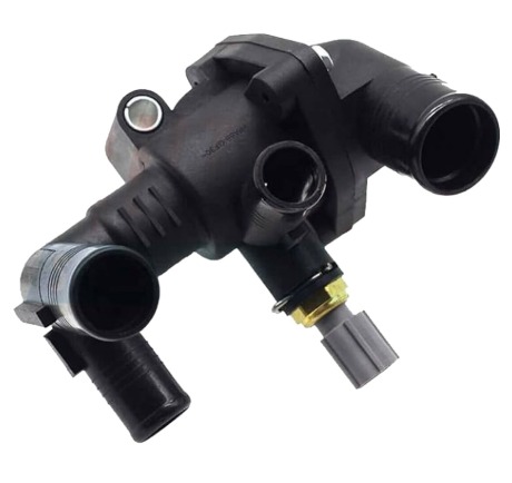 FORD- TERMOSTAT GOVDESI KOMPLE BOXER III JUMPER III 22DT C81 110BG / C96 130BG / C110 150BG EURO5 2011> TRANSIT V347 2.2TDCI -CUSTOM 14> EURO5 2.2 TDCI 155PS OEM: 9678741380-BK2Q8A586AB-1731770 - FORD BK2Q8A586AB kodlu oto yedek parça görseli