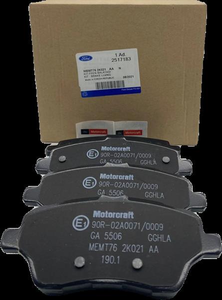 FORD- ON FREN BALATASI TRANSIT TORNEO COURIER 14 B MAX 14 OEM: MEAY1J2K021AA-AY112K021CA - FORD MEMT762K021AA kodlu oto yedek parça görseli