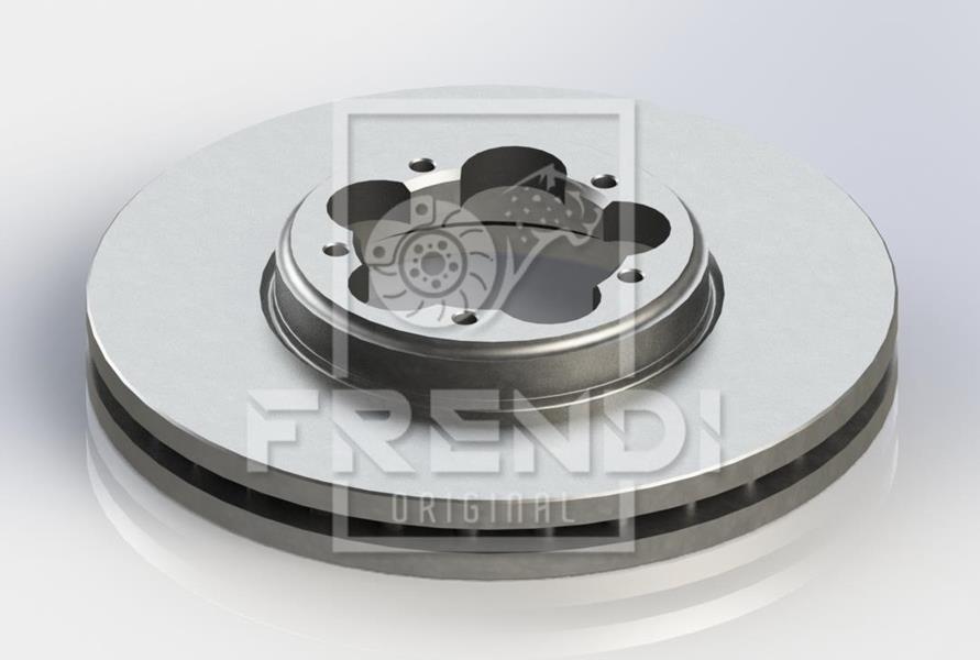 FRENDI ÖN FREN AYNASI TOURNEO CUSTOM 1763885 OEM: 1763885 - FRENDI 13551 kodlu oto yedek parça görseli