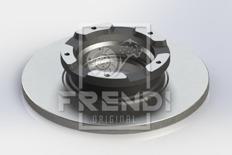 FRENDI ARKA FREN DISK AYNASI TRANSIT CUSTOM V362 12 ABS LI O.CEKER CAP 308 16 BK212A097EA-2012584-2040064 OEM: BK212A097EA-2012584-2040064 - FRENDI 13570 kodlu oto yedek parça görseli