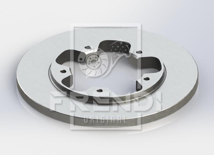 FRENDI ARKA FREN DISKI TRANSIT V363 14 TEK TEKER A.CEKER DUZ 308MM 5 BIJON BK312A315AB-KK312A315AA-1815599 OEM: BK312A315AB-KK312A315AA-1815599 - FRENDI 13572 kodlu oto yedek parça görseli