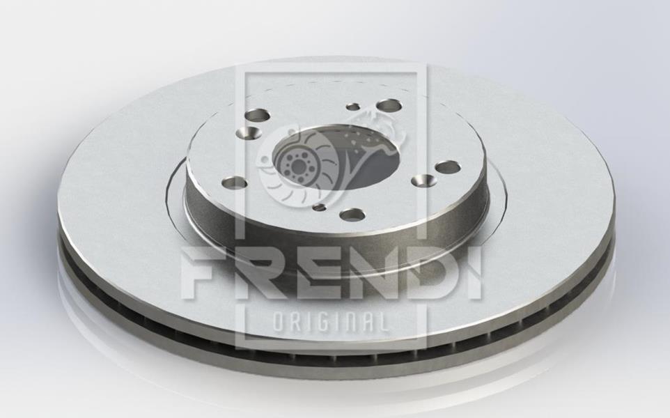 FRENDI ÖN FREN DİSKİ HAVA KANALLI HONDA CIVIC 1.6L R16A2 VTEC sedan FD6 FB7 kasa 06-15 / 1.8L R18A VTEC Hatchback FK2 kasa 06- / 1.4L L13Z1 sport FK1 kasa 09- / CR-V 2.0L K20A4 15 jant RD8 kasa OEM: 45251SCAE00-45251SMGG10-45251SMGG11 - FRENDI 15328 kodlu oto yedek parça görseli