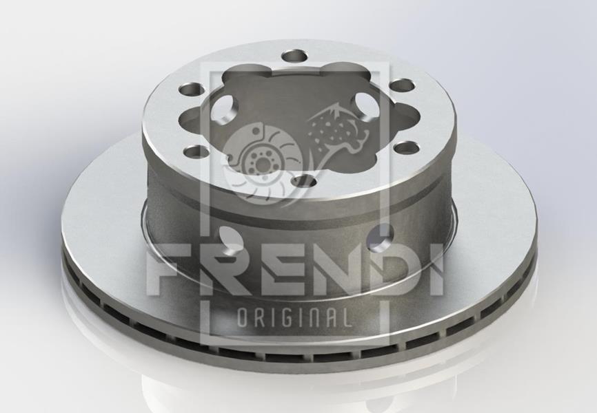 FRENDI FREN DISKI ARKA MERCEDES SPRINTER B901 B904 . VW LT 28-35-46 CIFT TEKER A9044230312-2D0615601B OEM: A9044230312-2D0615601B - FRENDI 24142 kodlu oto yedek parça görseli
