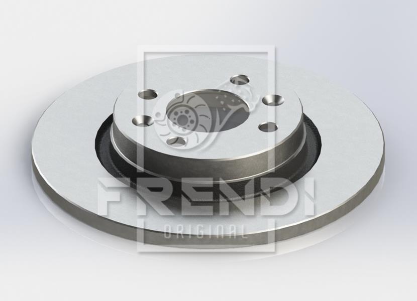 FRENDI FREN DISKI ON MERCEDES SPRINTER B906 B907 B910 . VW CRAFTER 30-35-50 A9104210100-2E0615301 OEM: A9104210100-2E0615301 - FRENDI 24303 kodlu oto yedek parça görseli