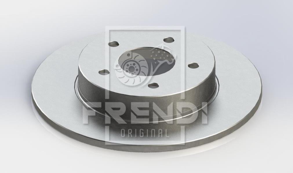 FRENDI ARKA FREN AYNASI NISSAN PRIMERA 02 ALMERA 02 1.6-1.8-2.0-2.5-2.2DCI-1.9DCI 278x10x5DL 432064U103-432064U101 OEM: 432064U103-432064U101 - FRENDI 26700 kodlu oto yedek parça görseli