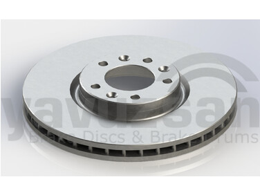 FRENDI ÖN FREN AYNASI ASTRA L 21 GRANDLAND-COMBO E 19 PARTNER-BERLINGO 18 -508 18 -5008-308-3008-C4-C5- 408 22 304x28x5DL HAVALI OEM: 4249.K1-4249.93-3641958 - FRENDI 28679 kodlu oto yedek parça görseli