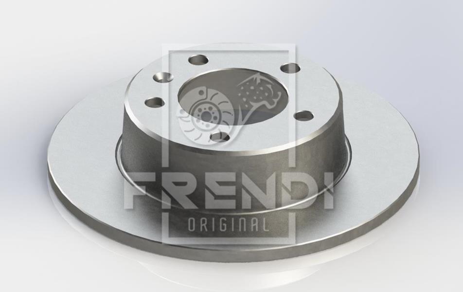 FRENDI ARKA FREN AYNASI RENAULT MASTER II 00 OPEL MOVANO 00 305x12x5DL OEM: 7700314107-4403045-4320600QAA - FRENDI 30186 kodlu oto yedek parça görseli