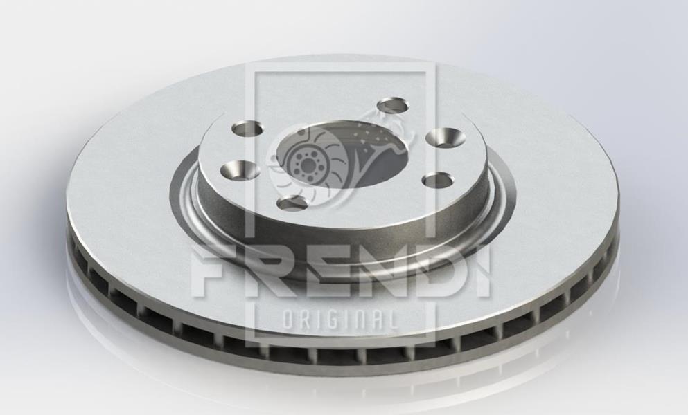 FRENDI ÖN FREN AYNASI CLIO IV 12 CLIO V 19 SYMBOL III 14 DACIA LOGAN II 12 258x22.2 4 DELİK HAVALANDIRMALI OEM: 402066839R-402063149R-402062212R - FRENDI 30513 kodlu oto yedek parça görseli