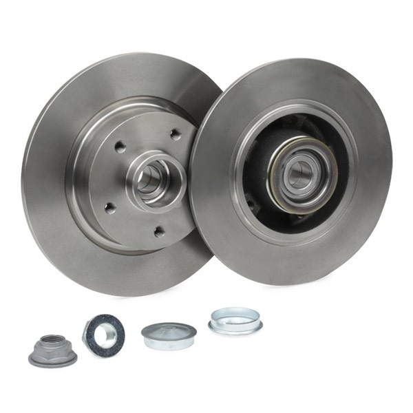 FRENDI ARKA FREN AYNASI RULMANLI RENAULT MEGANE III 09 15 SCENIC III 09 15 GRAND SC NIC III 09 15 260x8x86.2 5 DELİK 432002188R-432006506R-432007556R OEM: 432002188R-432006506R-432007556R - FRENDI 30597B kodlu oto yedek parça görseli