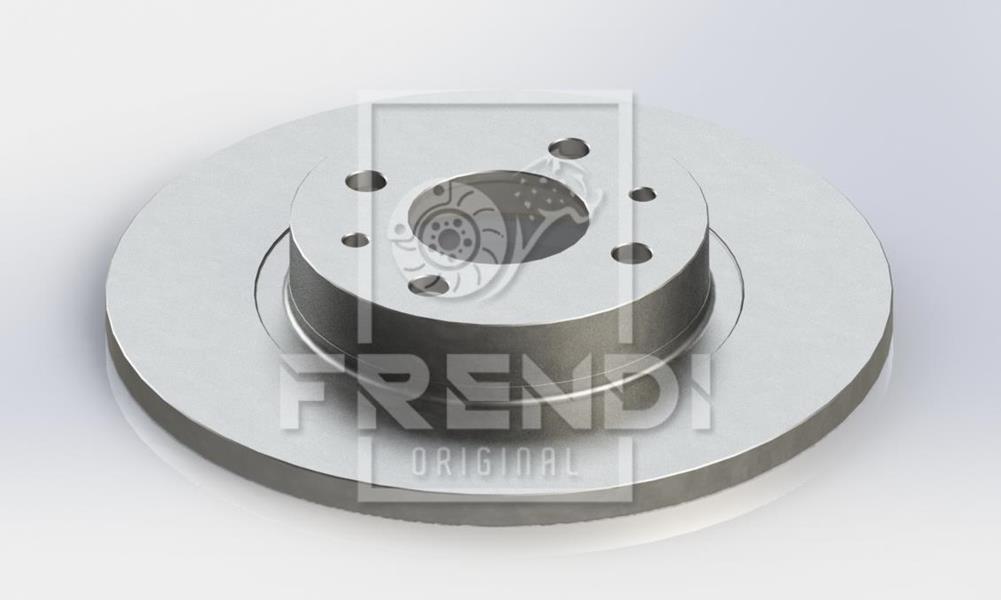 FRENDI ON FREN DISKI TEMPRA-TIPO-MAREA-BRAVA-BRAVO 96 ALFA ROMEO 145-146 LANCIA DELTA-YPSILON 257x12x4DL 46820655-71738373-7663466-46554302 OEM: 46820655-71738373-7663466-46554302 - FRENDI 33080 kodlu oto yedek parça görseli