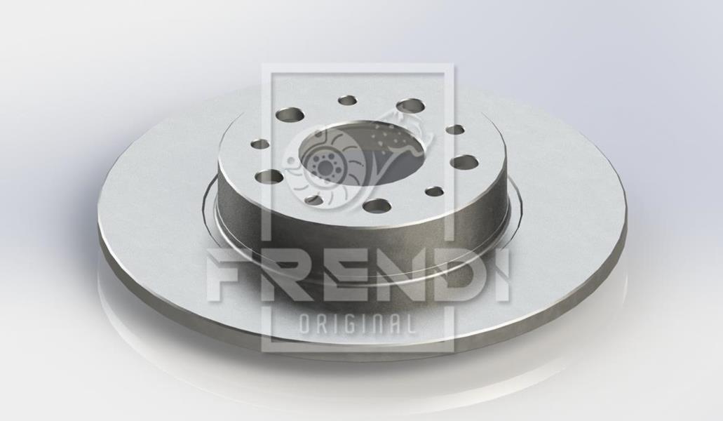 FRENDI FREN DİSKİ ARKA FIAT 500 L 12 EGEA 15 1.0 1.3 MTJ 1.4 1.6 MTJ 15 251x41x5 DELİK OEM: 51885409-52067389-52067390-51808471 - FRENDI 33686 kodlu oto yedek parça görseli