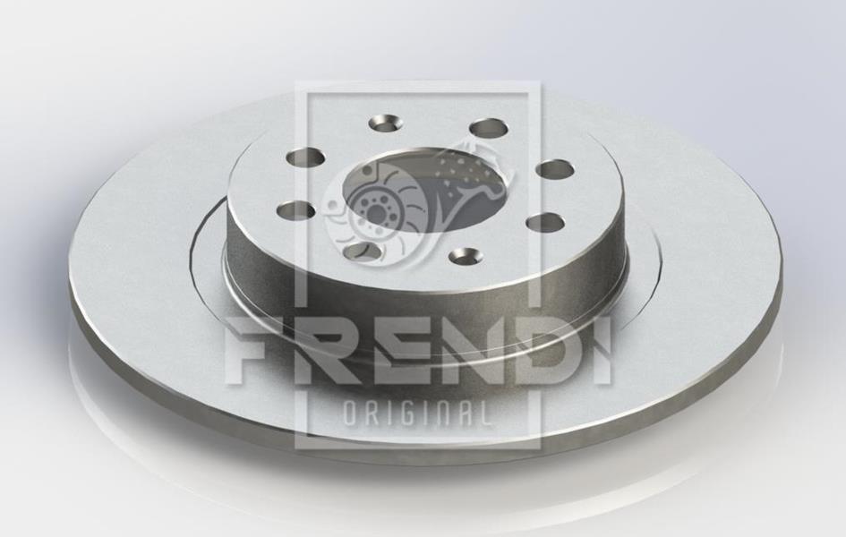 FRENDI ARKA FREN AYNASI CORSA E 14 ADAM 13 PUNTO EVO-GRANDE PUNTO 05 264x10x4DLxHAVALI 15 İNÇ 55700592 93167282-569097-55700593-50902167 OEM: 93167282-569097-55700593-50902167 - FRENDI 33691 kodlu oto yedek parça görseli