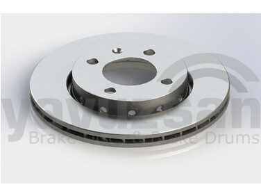 FRENDI ÖN FREN AYNASI POLO 1.4 95-01 AEX-ANX-AHW - 1.6 94-99 AEE HAVALI 239 x 18 x 4DL OEM: 6N0615301C-6N0615301F - FRENDI 36098 kodlu oto yedek parça görseli