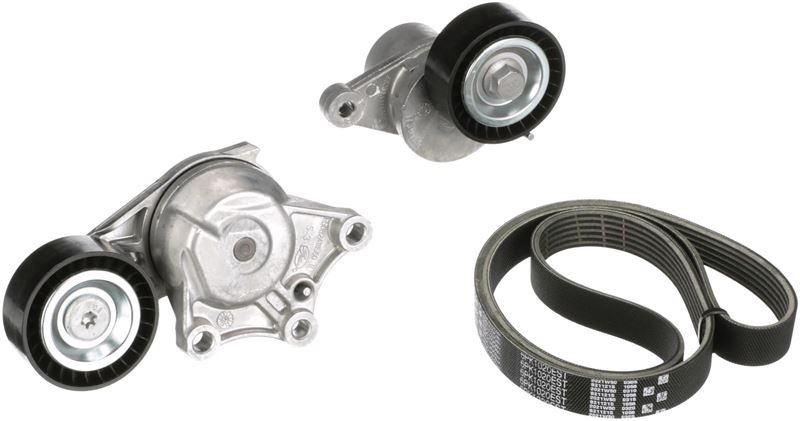 GATES ALTERNATÖR GERGİ KİTİ PARTNER-BERLINGO-P208-P308-P2008-P5008-TEPE-C5-C4-C3-DS3 DV6 1.6HDİ 12- 1678169480-1611277480-1631481780 OEM: 1678169480-1611277480-1631481780 - GATES K016PK1020EST kodlu oto yedek parça görseli