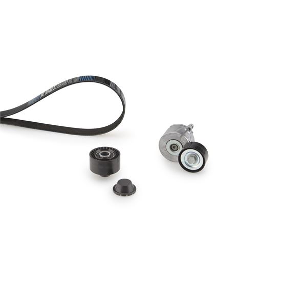 GATES ALTERNATÖR GERGİ KİTİ P206-XSARA-FIESTA 1.4HDİ-P407-BERLINGO-C5- 1.6 HDİ KLİMALI OEM: 5750.VQ-5750.YA-5750.XR-1613844280 - GATES K026PK1708 kodlu oto yedek parça görseli