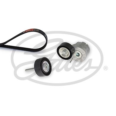 GATES ALTERNATÖR GERGİ KİTİ DOBLO-LINEA-FIORINO-BIPPER-NEMO-LINEA-COMBO 1.3 MTJ 2013 1631896580-16112804 OEM: 1631896580-16112804 - GATES K036PK1670 kodlu oto yedek parça görseli