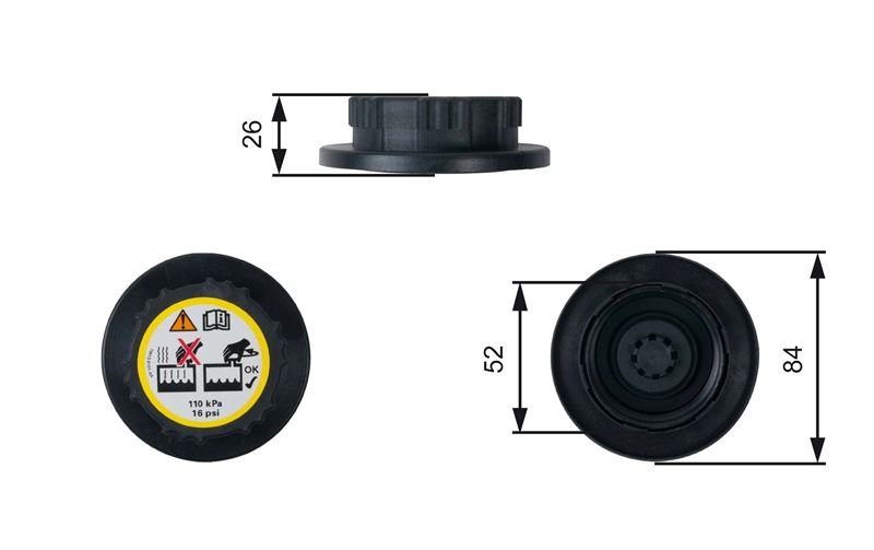 GATES GENLESME DEPO KAPAGI DICOVERY 3 4 L319 R.R 3 VOGUE L322 R.R SPORT 1 L320 FREELANDER 1 L314 PCD000090-PCD500030 OEM: PCD000090-PCD500030 - GATES RC246 kodlu oto yedek parça görseli