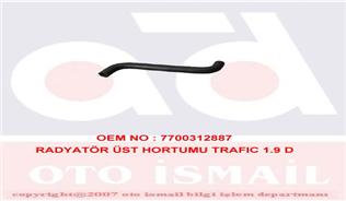 GB 1770 RADYATÖR ÜST HORTUMU TRAFIC 1.9 D OEM: 7700312887 - GB 71270 kodlu oto yedek parça görseli