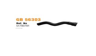 GB KALORİFER GİRİS HORTUMU FIAT FIORINO 1.3 JTD 51780781 OEM: 51780781 - GB 72224 kodlu oto yedek parça görseli