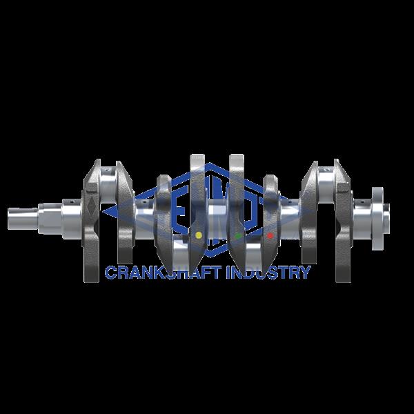 GENMOT KRANK MİLİ TOYOTA COROLLA 1.6L 3ZZ-FE ZZE112. ZZE121 00-06 / AVENSIS ZZT250 03-08 / VERSO ZNR10 04- 1340122030 OEM: 1340122030 - GENMOT 1204 kodlu oto yedek parça görseli