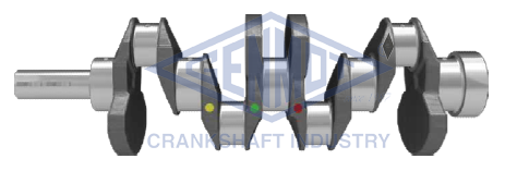 GENMOT KRANK MİLİ MITSUBISHI L200 2.5L 4D55 4D56 K14T K64T K74T 86-06 / L300 2.5L P15V 86-06 / PAJERO L044G 88-91 / HYUNDAI H100 D4BA 94- Turbosuz araçlar için 2311142002-2311142901 OEM: 2311142002-2311142901 - GENMOT 1405 kodlu oto yedek parça görseli