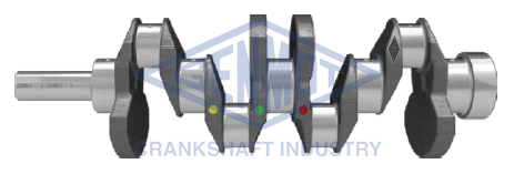 GENMOT KRANK MİLİ HYUNDAI H100. H2600 2.6L D4BB TC TCI KAMYONET turbo 97-04 2311142902 OEM: 2311142902 - GENMOT 1407 kodlu oto yedek parça görseli