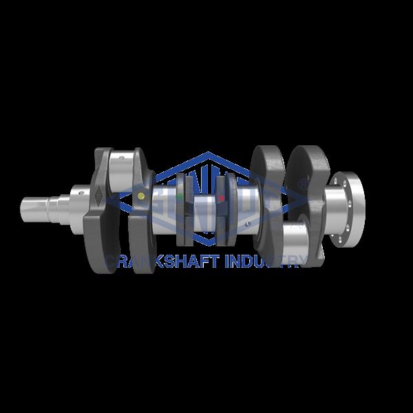 GENMOT KRANK MİLİ ACCENT DİZEL 03-05 -GETZ DIZEL 03-06 3 SİLİNDİR 1.5 DIZEL-HYUNDAI D3EA ACCENT 1.5D 2311027500 OEM: 2311027500 - GENMOT 1408 kodlu oto yedek parça görseli