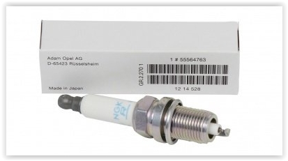 GM ATESLEME BUJISI ASTRA J ASTRA H CORSA D CORSA E INSIGNIA A A16LET Z16LET OEM: 25193550-1214111-1214528-9091901188 - GM 25193550 kodlu oto yedek parça görseli