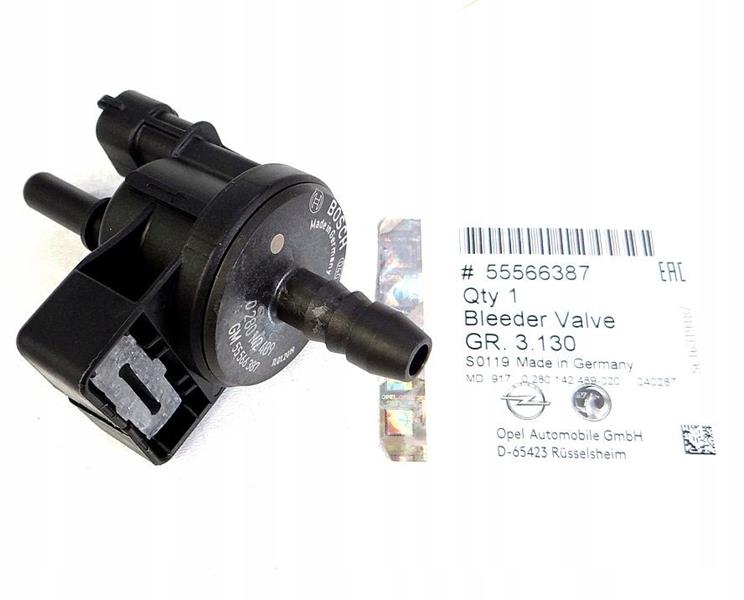 GM YAKIT DEPO HAVALANDIRMA BUHARLAŞMA VALFİ 1.4 ASTRA J-CORSA D-CRUZE-MERIVA A14NET-B14NET KANİSTER VALFİ 55566387-807010 OEM: 55566387-807010 - GM 55566387 kodlu oto yedek parça görseli