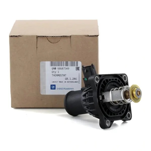 GM TERMOSTAT ASTRA J 10 15 MOKKA 12 INSIGNIA A 08 17 ZAFIRA C 11 1.6 A16-B16XER A18XER A16LET A16XER A18XER 105c 1338372-55587349-1338402-1338257 OEM: 1338372-55587349-1338402-1338257 - GM 55587349 kodlu oto yedek parça görseli