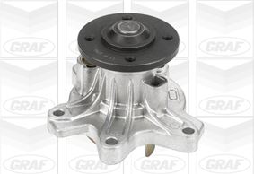 GRAF DEVİRDAİM SU POMPASI TOYOTA COROLLA. AURIS 1.4L 1NDTV NDE150 D-4D dizel 06-09 / YARIS 1.4L 1NDTV NLP 90 - fransız üretim 06-09 OEM: 1610039395 - GRAF PA890 kodlu oto yedek parça görseli