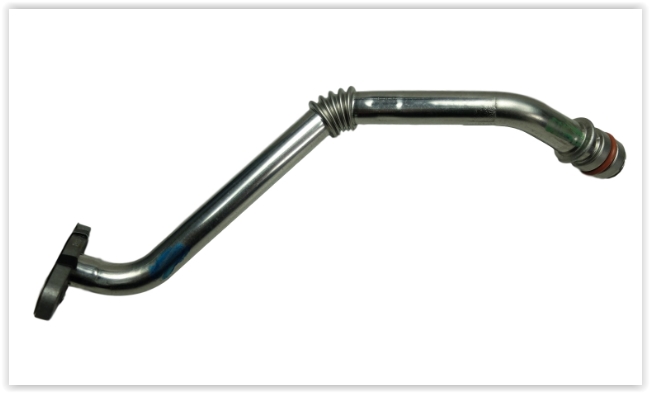 GROSSE TURBO YAĞLAMA BORUSU CLIO III THALIA-FLUENCE-KNG-QASHQAI 2 08 1.5 DCİ ALÜMİNYUM 8200714637-1519200Q0J OEM: 8200714637-1519200Q0J - GROSSE 637 kodlu oto yedek parça görseli