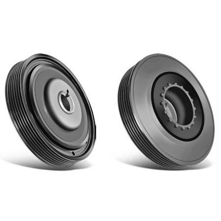 GROSSE KRANK KASNAĞI RENAULT CLIO II-III-IV KANGOO-MEGANE II-III-IV TALISMAN SYMBOL II-III NISSAN QASHQAI II-PULSAR-JUKE DACIA DUSTER-SANDERO-LOGAN 1.4 1.5dCi 1.6 K4J-K9K-K4M 6 OLUK 123031777R-123030453R-8200477938 OEM: 123031777R-123030453R-8200477938 - GROSSE 699 kodlu oto yedek parça görseli