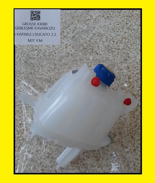 GROSSE GENLEŞME KAVANOZU DUCATO III-BOXER III-JUMPER III 2.3 RADYATÖR EK SU DEPOSU 1323.KJ-1358583080-1323.CY OEM: 1323.KJ-1358583080-1323.CY - GROSSE 83080 kodlu oto yedek parça görseli