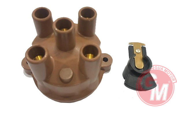 GUA DİSTRİBÜTÖR KAPAĞI MAKARALI RENAULT R9-R11-R19-EXPRES-TWNGO OEM: 7701407310-7700707070-7701349527 - GUA 40514 kodlu oto yedek parça görseli