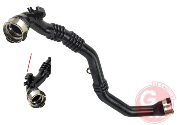 GUA TURBO HORTUMU DACIA DUSTER 10> DOKKER 12> SANDERO II 13> 1.5dCi k9k SENSÖRLÜ OEM: 144608527R - GUA 40787 kodlu oto yedek parça görseli