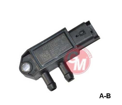 GUA EKSOZ PARTİKÜL FİLTRE SENSÖRÜ RENAULT MEGANE IV 15 TALISMAN 16 CLIO V 19 NISSAN QASHQAI II 18 1. -DACIA DUSTER II 18 DOKKER 18 OEM: 227707094R-208741016R-208150149R - GUA 41045 kodlu oto yedek parça görseli