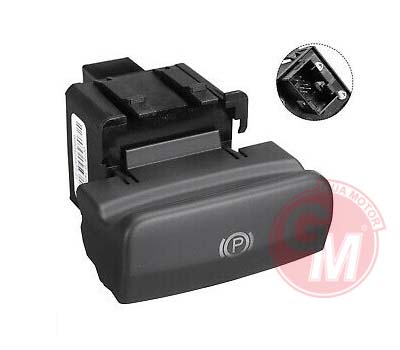 GUA EL FREN DÜĞMESİ / BUTONU C4-C4 PİCASSO-P3008-P5008 09>17 MAT SİYAH EL FREN ANAHTARI OEM: 4707.06-4707.03-4707.02-659793877 - GUA 41257 kodlu oto yedek parça görseli