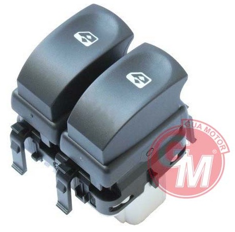 GUA CAM AÇMA/KAPAMA ANAHTARI ÖN SOL RENAULT CLIO III - MODUS 8200214943 OEM: 8200214943 - GUA 41413 kodlu oto yedek parça görseli