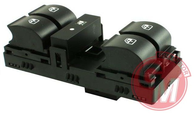 GUA CAM ANAHTARI KUMANDA GRUBU ÖN SOL FİAT DOBLO 12FİŞLİ ÇERÇEVESİZ 735498686-735498680 OEM: 735498686-735498680 - GUA 41693 kodlu oto yedek parça görseli