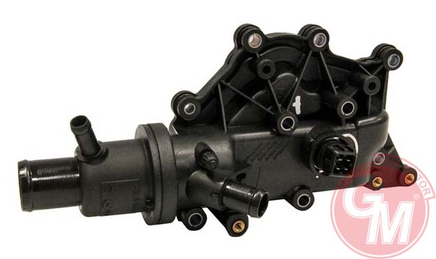 GUA TERMOSTAT KOMPLE RENAULT CLIO II 1.4 16V-1.6 16V 98 LAGUNA II 1.6 16V 01 TAHLİYE BORULU 89 OEM: 8200561426-8200023915 - GUA 41790 kodlu oto yedek parça görseli