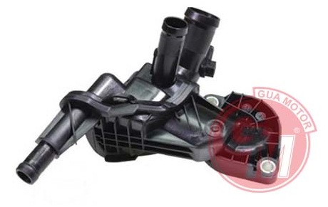 GUA TERMOSTAT VANASI RENAULT CLIO IV 12 SYMBOL III 14 CAPTUR I 13 DACIA SANDERO II 13 LOGAN II 13 0.9TCe OEM: 110616064R - GUA 42050 kodlu oto yedek parça görseli