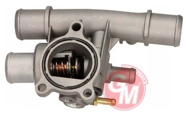 GUA TERMOSTAT KOMPLE -METAL GÖVDE FIAT ALBEA-BRAVA-BRAVO-DOBLO-MAREA-MULTIPLA-PALIO-STILO-LANCIA DEDRA-L YBRA OEM: 46522664-46776217 - GUA 42285 kodlu oto yedek parça görseli