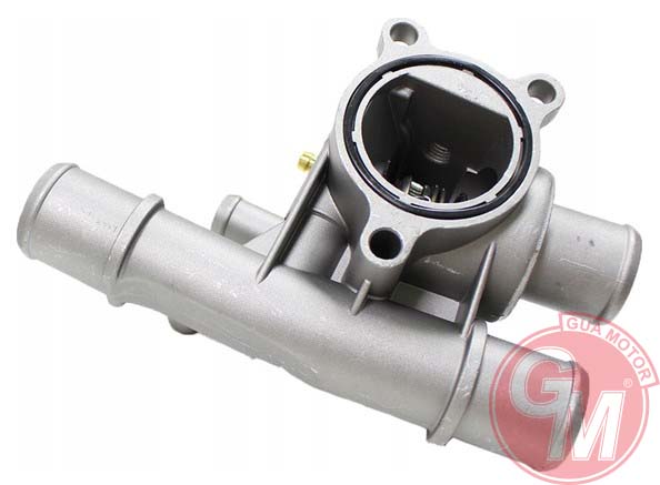 GUA TERMOSTAT KOMPLE -METAL GÖVDE FIAT PALIO I 1.6 16V-SIENA 1.6 16V -BRAVO I 1.6 16V-BRAVA 1.6 16V-MARE A 1.6 16 V OEM: 46523733-46464992-46524020 - GUA 42286 kodlu oto yedek parça görseli