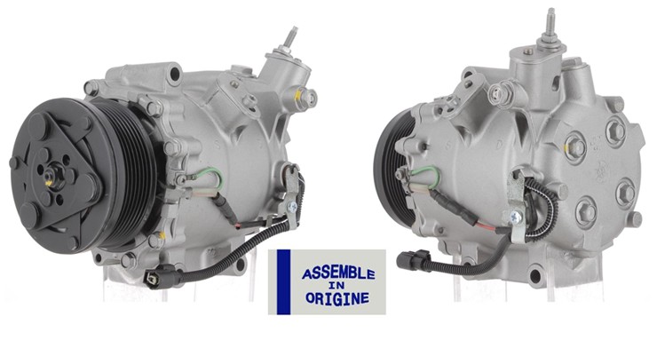 GUA KLİMA KOMPRESÖRÜ SIFIR ÜRÜN HONDA CIVIC-VIII-JAZZ III OEM: 38800RSRAE020 - GUA 51312 kodlu oto yedek parça görseli